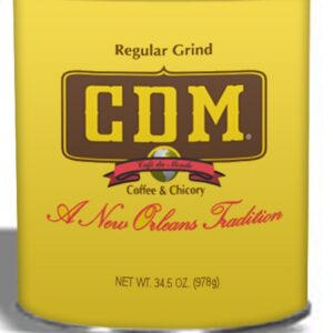 CDM Coffee & Chicory Regular Grind Ground Coffee 34.5 Ounce