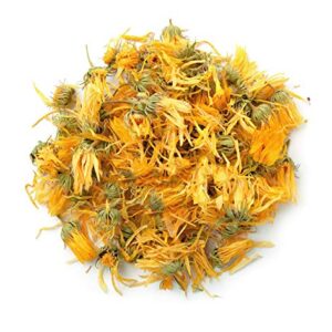 Calendula Flowers - 100% Natural - 1 lb (16 oz) - Herbal Tea - EarthWise Aromatics