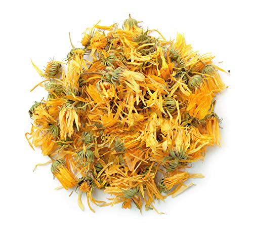 Calendula Flowers - 100% Natural - 1 lb (16 oz) - Herbal Tea - EarthWise Aromatics