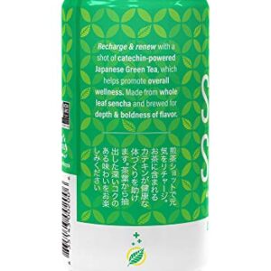 Ito En Sencha Shot, Japanese Green Tea, 6.4 Ounce (Pack of 30), Unsweetened, Zero Calories