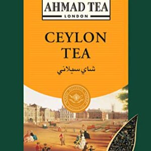 Ahmad Tea Black Tea, Ceylon Loose Leaf, 454g - Caffeinated & Sugar-Free