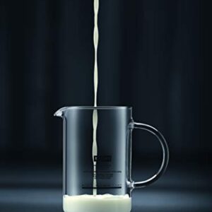 Bodum Latteo Manual Milk Frother, 8 Ounce, Black