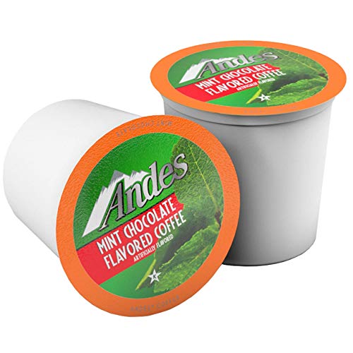 Andes Mints Coffee Chocolate Mint Peppermint Coffee Pods for Keurig K-Cup Brewers, 40 Count