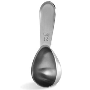 coffee scoop: u-taste durable 18/8 stainless steel measuring coffee scoop 2 tablespoon