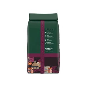 Starbucks Ground Coffee—Dark Roast Coffee—Italian Roast—100% Arabica—6 bags (12 oz each)