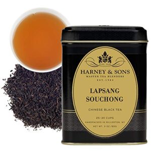 harney & sons loose leaf black tea, lapsang souchong, 3 ounce
