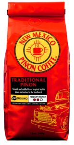 new mexico piñon coffee naturally flavored coffee (traditional piñon ground, 12 ounce)