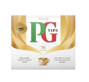 pg tips gold best tasting blend (70 tea bags)