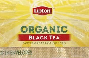 Lipton Black Tea Bags, Hot or Iced, 72 Count