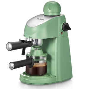 yabano espresso machine, 3.5bar espresso coffee maker, espresso and cappuccino machine with milk frother, espresso maker with steamer