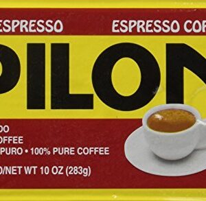 Pilon Espresso 100 % Arabica Coffee, 10 Ounce (Pack of 4)