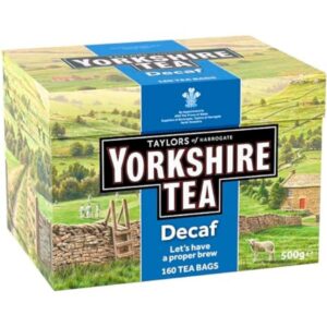 taylors of harrogate yorkshire tea decaf 160 tea bags