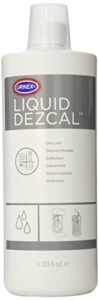 urnex liquid dezcal activated descaling solution - 33.6 ounce (8 uses) - for use with keurig 1.0/2.0, home coffee and espresso machines, kettles, garment steamers