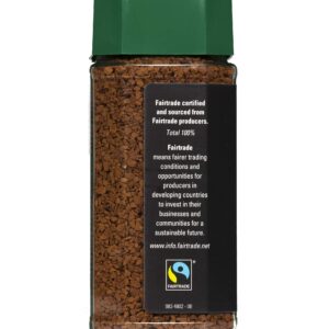 Mount Hagen 3.53oz Organic Freeze Dried Instant Decaf Coffee | Eco-friendly, Fair-Trade Decaffeinated Coffee Made From Organic Medium Roast Arabica Beans [3.53oz Jar]