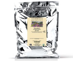 starwest botanicals organic american oatstraw herb loose tea cut and sifted, 1 pound bulk bag