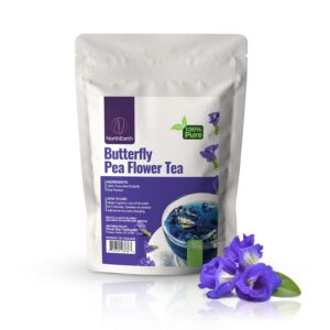 northearth 100% pure butterfly pea flower tea - 100 g