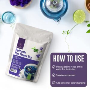 NorthEarth 100% Pure Butterfly Pea Flower Tea - 100 g