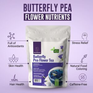 NorthEarth 100% Pure Butterfly Pea Flower Tea - 100 g