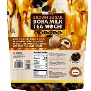 Tropical Fields Brown Sugar Boba Milk Tea Mochi, 31.8oz