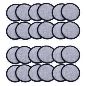 24-pack replacement charcoal water filter discs for mr. coffee brewers coffee machines