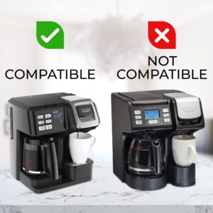 Replacement Brew Basket for Hamilton Beach FlexBrew Coffee Makers - ONLY COMPATIBLE WITH MODELS 49976, 49954, 49947, 49966, 49957