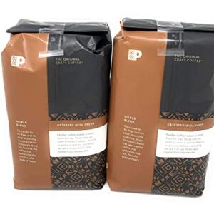 Peets Coffee, Major Dickason's Blend, Whole Bean 32oz (Pack of2)