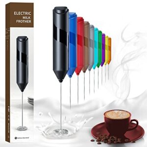 electric powerful milk frother for coffee , durable mini mixer matcha whisk foam maker for coffee latte cappuccino matcha, gift for coffee lover