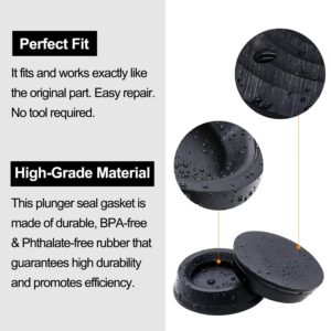 AMI PARTS Plunger Rubber Gasket Replacement Part for AeroPress Coffee and Espresso Maker (2pc)