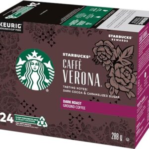 Starbucks Caffe Verona K-Cups, 24 Count