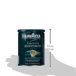 Lavazza Espresso Decaffeinated Ground Coffee, 8 oz