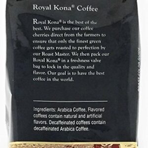 Royal Kona 10% Kona Coffee Blend, Vanilla Macadamia Flavor - Ground, 40 Ounce Bag