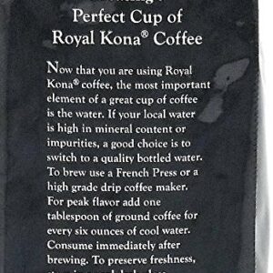 Royal Kona 10% Kona Coffee Blend, Vanilla Macadamia Flavor - Ground, 40 Ounce Bag