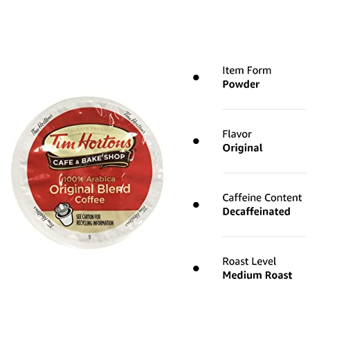 Tim Horton's Single Serve Coffee Cups, Original Blend, 80 Count