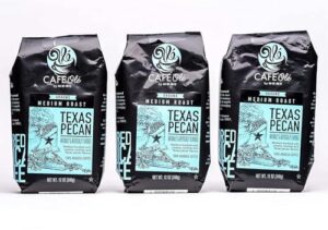 heb cafe ole ground coffee 12oz bag (pack of 3) (texas pecan)