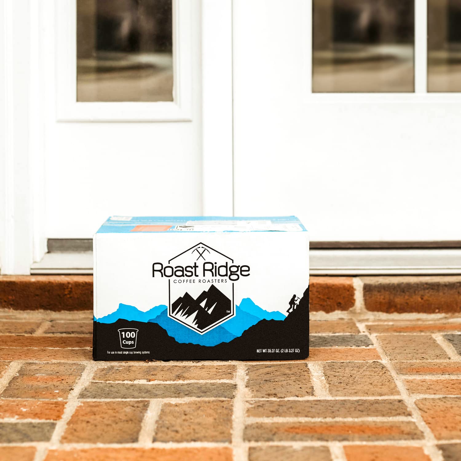 Roast Ridge Single Serve Coffee Pods for Keurig K-Cup Brewers, Variety Pack, Light Roast, Medium Roast, Dark Roast, 100 Count (25 each: Breakfast Blend, Donut Shop, French Roast, Colombian)