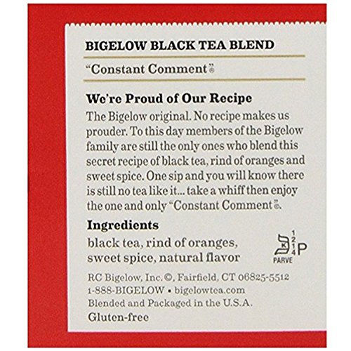 Bigelow Constant Comment Tea, 20-Count Boxes (Pack of 1)