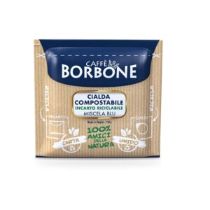 Caffe Borbone 150 Single Served Espresso Coffee Pods, Blue Blend with Refined Taste, Powerful Character and Intense Aroma, Roasted and Freshly Packaged in Italy