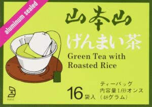 yamamotoyama - genmai cha (brown rice tea) 16 bags