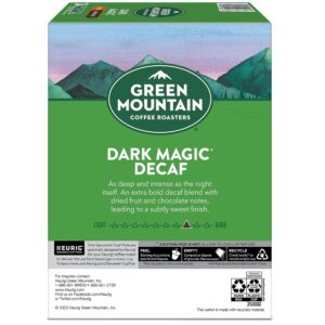 Green Mountain Coffee, Dark Magic Decaf, Single-Serve Keurig K-Cup Pods, Dark Roast, 96 Count (4 Boxes of 24 Pods)