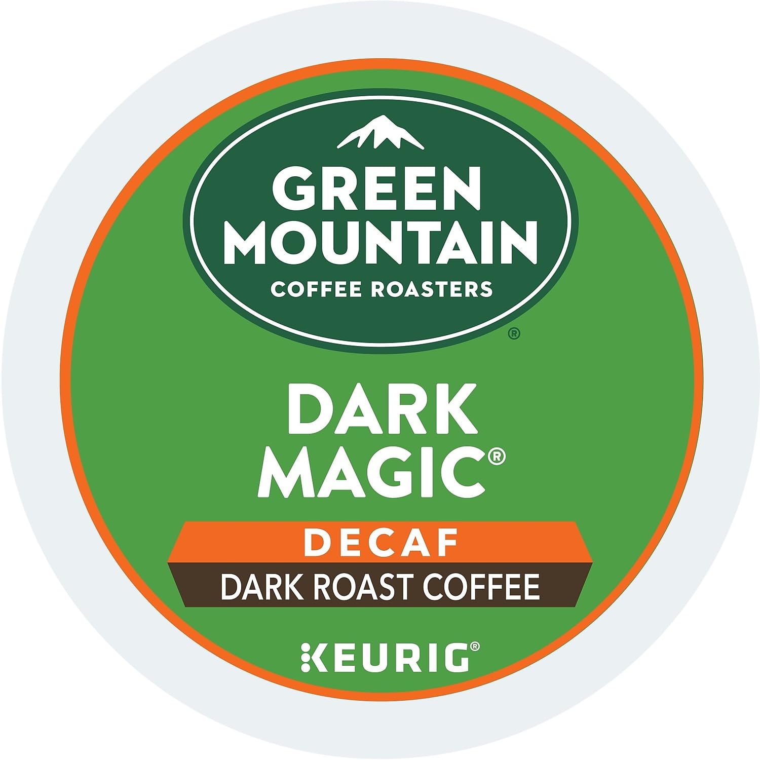 Green Mountain Coffee, Dark Magic Decaf, Single-Serve Keurig K-Cup Pods, Dark Roast, 96 Count (4 Boxes of 24 Pods)