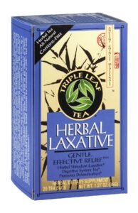 triple leaf tea herbal laxative - 20 tea bags