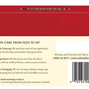 Celestial Seasonings Tea Caffeine Free Herbal Tea, Red Zinger 20 ea (Packs of 3)