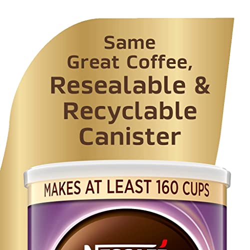 NESCAFE Taster's Choice, Colombian Medium Roast Instant-Coffee, 11.1 oz. Resealable Canister, 2 Pack (320-cups total)