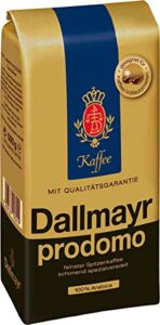 dallmayr gourmet coffee, prodomo (whole bean), 1.1 pound (pack of 2)