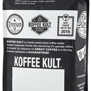 Koffee Kult Koffee Kult Medium Roast Smooth and Flavorful Medium Roast Coffee Beans- Perfect for a Relaxing Cup Anytime (Medium Roast, 32oz)