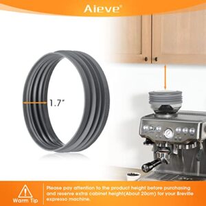 AIEVE Silicone Bellow Compatible for Breville Barista Express, Single Dose Hopper for Breville Espresso Machine