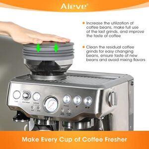 AIEVE Silicone Bellow Compatible for Breville Barista Express, Single Dose Hopper for Breville Espresso Machine