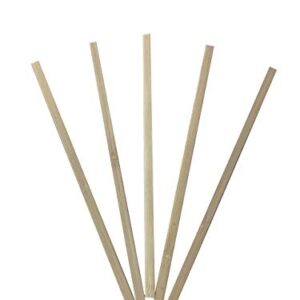 KingSeal Bamboo Coffee Stir Sticks, 5.5 inches, Square End, Stronger and Thicker Than Standard Wood, 100% Renewable and Biodegradable - 1 Box of 1000 Stirrers