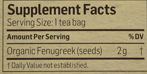 ALVITA Fenugreek Seed Tea Bag - Organic-FENUGREEK-24 ct