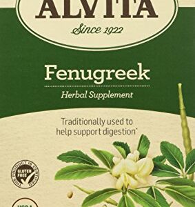 ALVITA Fenugreek Seed Tea Bag - Organic-FENUGREEK-24 ct